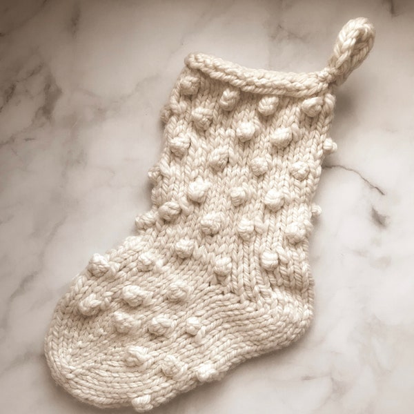 Bobble Stocking Pattern, Christmas Knitting Patterns, Holiday Knits, Knit Stocking Pattern, Knit Christmas Stocking