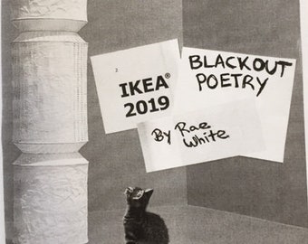 Ikea Blackout Poetry (print)