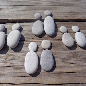 Lot De 100 Petites Pierres De Peinture De 2,5 à 3,8 Cm Sélectionnées à La Main - Galets Plats Lisses Et Lisses Pour Travaux Manuels, Activités De