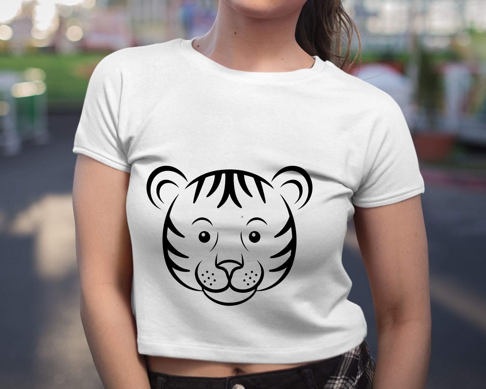 Cute Safari Animals SVG Bundle - Jungle Animal Faces Cut Files for ...