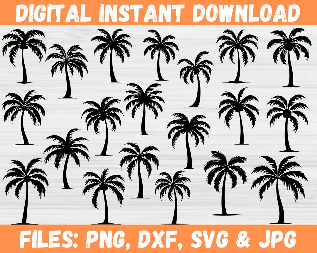 Palm Tree SVG Palm Tree Svg Bundle Palm Tree Svg Cup Palm Tree PNG Palm ...