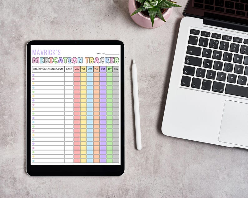Digital Medication Journal
Editable Medication Tracker
Health Tracker Printable
Pill Tracking Chart
Chronic Illness Planner
Pharmacy Refill Log
Medicine List Template
Doctor Prescription Tracker
Family Medication Log