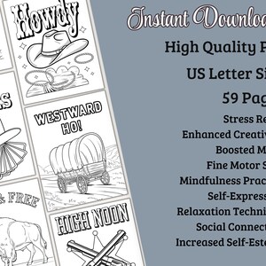 Western Scene Coloring Book
Western Animal Coloring Pages
Desert Western Coloring Book
Western Cowboy Hat Coloring Pages
Western Landscape Coloring Book
Western Outlaw Coloring Book
Wild West Cowboy Coloring Pages
Western Ranch Coloring Book
Cowgirl Coloring Book
Western Culture Coloring Book