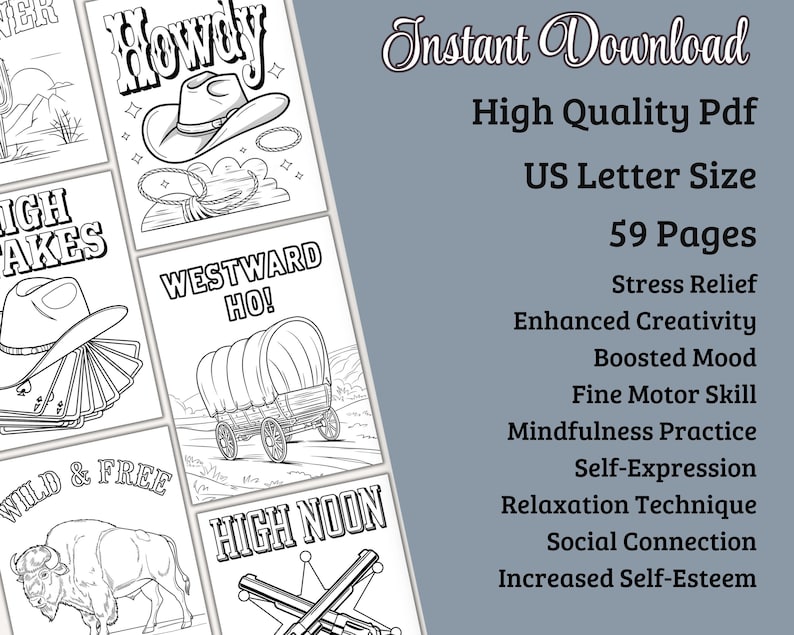 Western Scene Coloring Book
Western Animal Coloring Pages
Desert Western Coloring Book
Western Cowboy Hat Coloring Pages
Western Landscape Coloring Book
Western Outlaw Coloring Book
Wild West Cowboy Coloring Pages
Western Ranch Coloring Book
Cowgirl Coloring Book
Western Culture Coloring Book