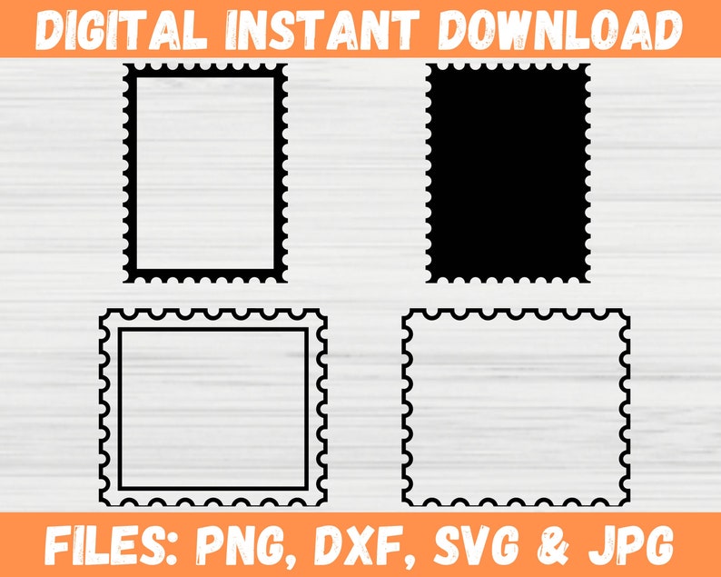 Postage Stamp SVG, Stamping SVG, Certified Stamp Svg, Stamp Dfx ...