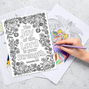 Illustrated scripture designs
Devotional coloring book for adults
Religious activity book
Worship reflection coloring pages
Holy text designs
Prayer and faith art book