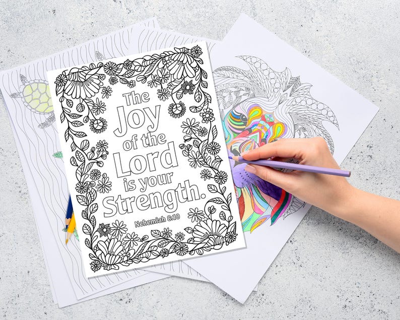 Illustrated scripture designs
Devotional coloring book for adults
Religious activity book
Worship reflection coloring pages
Holy text designs
Prayer and faith art book