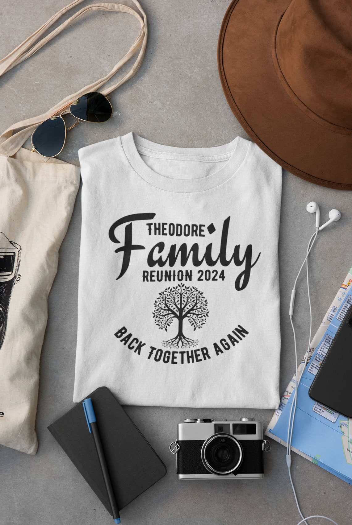 Family Reunion Tree SVG for Shirts, Reunion Weekend Design ...