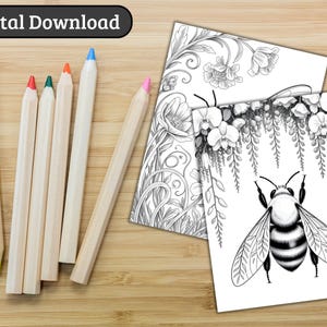 Floral honeybee coloring pages
Bee among daisies coloring pages
Bee and butterfly with flowers coloring
Bee design with flowers coloring pages
Bee and pink flowers coloring pages
Bee with colorful flowers coloring
Bee in a meadow coloring pages
Bee with floral crown coloring pages
Bee with garden blossoms coloring