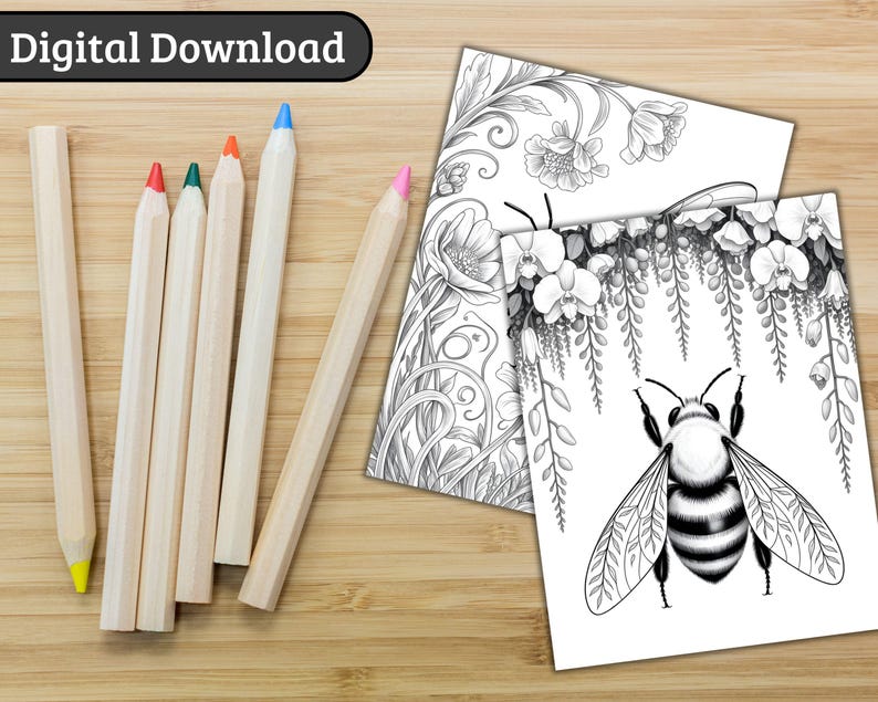 Floral honeybee coloring pages
Bee among daisies coloring pages
Bee and butterfly with flowers coloring
Bee design with flowers coloring pages
Bee and pink flowers coloring pages
Bee with colorful flowers coloring
Bee in a meadow coloring pages
Bee with floral crown coloring pages
Bee with garden blossoms coloring