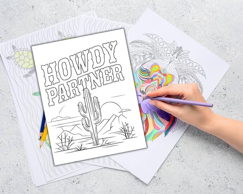Horse and Rider Western Coloring Book
Western Cowboy Silhouette Coloring Pages
Western Wild West Scene Coloring Book
Rodeo Cowboys Coloring Pages
Wild West Saloon Doors Coloring Book
Western Cactus Coloring Pages
Western Wagon Wheel Coloring Book
Western Desert Scene Coloring Pages