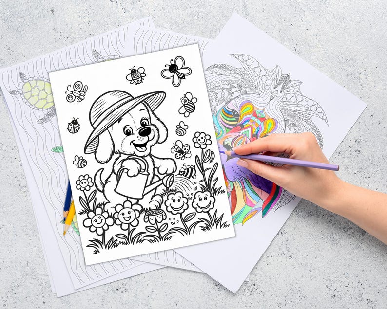 Puppy with Santa hat coloring
Farm puppy coloring pages
Woodland puppy coloring book
Puppy love hearts coloring
Forest puppy coloring pages
Puppy and kitten coloring book
Dog breeds coloring book