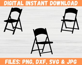 Folding Chair SVG | Folding Chair | Circuit Folding Chair SVG | Folding Chair PNG | Riverboat Montgomery |  Digital download, Circuit file