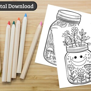 Kawaii animal jar coloring pages
Forest mushroom jar coloring book
Fairy jar coloring pages
Woodland creatures jar coloring sheets
Tree-filled jar coloring pages
Starry night forest jar coloring
Floral forest jar coloring book