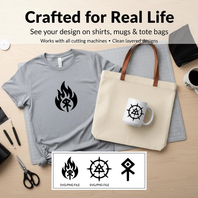 30 Magic Symbols SVG Bundle, Arcane Spell Circle & Rune Icons for ...