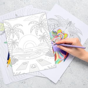 Beach Hut and Palms Coloring Pages
Summer Beach with Ocean View Coloring
Beach Life Coloring Pages
Sun and Waves Beach Coloring
Tropical Paradise Beach Coloring
Beach Chair and Ocean Coloring
Sunset at the Beach Coloring Pages
Summer at the Beach Coloring Pages
Tropical Shores Coloring Pages
Beach Life with Seashells Coloring