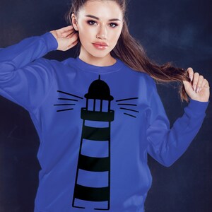 Nautical SVG Bundle | Anchor, Lighthouse & Boat Silhouette Files for ...