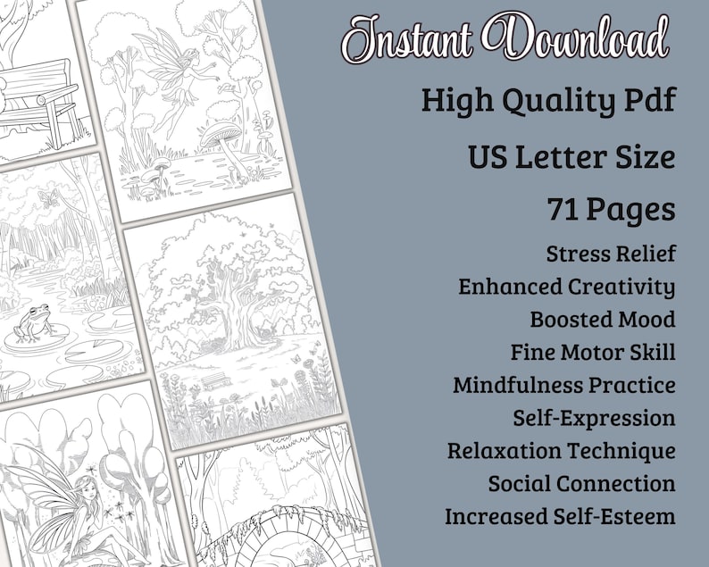 Enchanted forest
Magical forest
Fairy tale coloring
Nature coloring
Fantasy forest
Forest animals
Mystical creatures
Forest adventure
Woodland creatures
Fantasy coloring book
Enchanted woodland