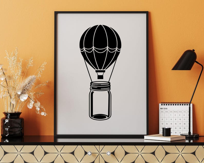 Hot Air Balloon SVG Bundle, PNG Clipart & Cut Files for Cricut ...