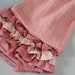 Pink Ruffle Baby Girl Romper, Ruffled Romper, Baby Girl Outfit, Baby ...