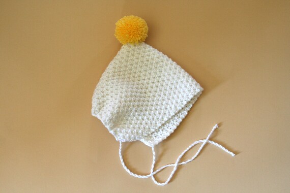 hand knitted baby hats