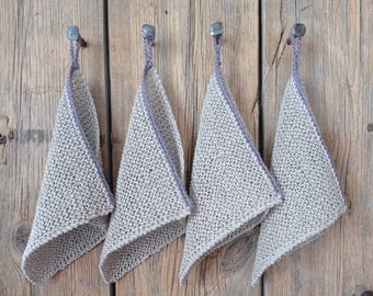 Washcloth, linen body scrubber, bath linen, exfoliating cloth, wash cloth, SPA, bath cloth