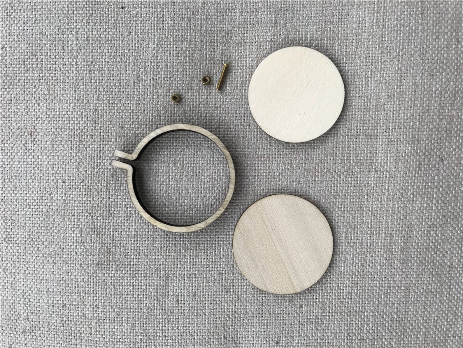 DIY Mini Embroidery Hoop Frame Oval Embroidery Hoop Miniature Etsy