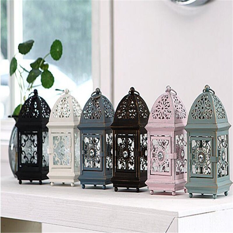 Square Metal European Wall Hanging Votive Candle Holder Etsy