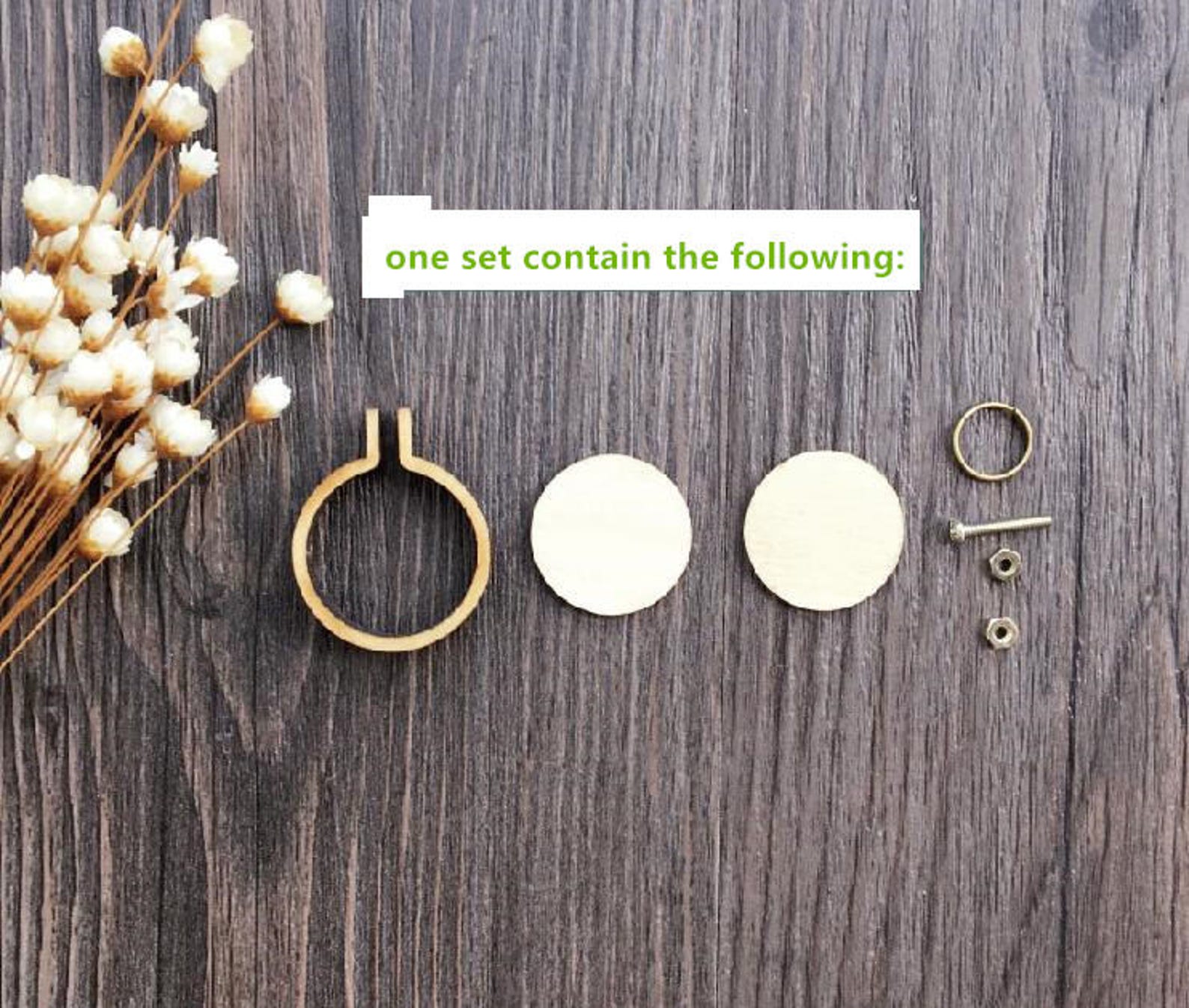 DIY Mini Embroidery Hoop Frame Oval Embroidery Hoop Miniature Etsy