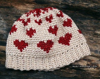 Crochet beanie pattern, crochet hat pattern, crochet slouchy beanie pattern, winter hat pattern, easy crochet pattern, crochet pattern cute