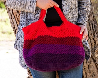 CROCHET PROJECT BAG Pattern | Crochet Women's Bag | Crochet Purse Pattern | Crochet Bag Tutorial