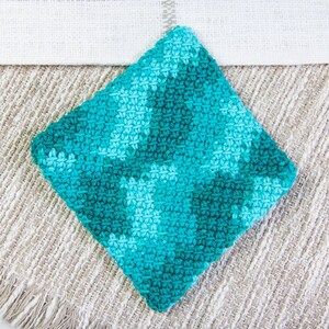 CROCHET PATTERN: Pot Holder | Hotpads | Easy Double Thick Potholder | Instant Download
