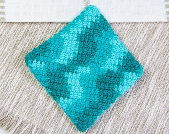 CROCHET PATTERN: Pot Holder | Hotpads | Easy Double Thick Potholder | Instant Download