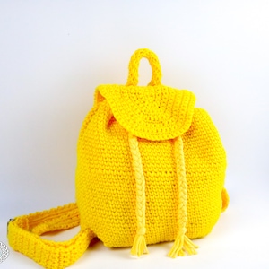 Rucksack HÄKELMUSTER | Gehäkelter Rucksack | Tasche häkeln Muster | Schultertasche Muster | Gehäkelte Einkaufstasche
