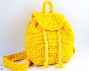 Backpack CROCHET PATTERN | Crochet Backpack | Crochet Bag Pattern | Shoulder Bag Pattern | Crochet Tote Bag