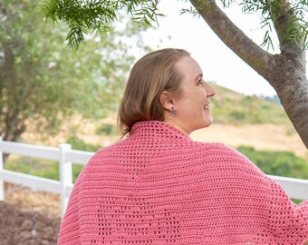 Écharpe Femme Avec Manches Tricotée - Châle Hiver Chaud Étole Crochet Léger Pull Enveloppant