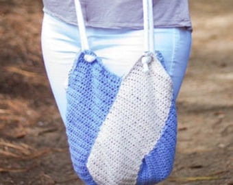 Crochet Pattern: Windmill Bag with Lining and Grommets