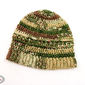 Crochet Pattern: Military Beanie to Support the Military or Veterans