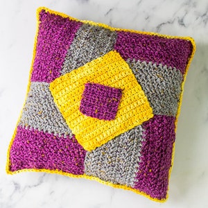 Throw Pillow CROCHET PATTERN | Pillow Cover Pattern | Crochet Pillow Case | Throw Pillow Pattern | Crochet Home Decor