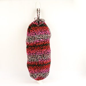 Plastic Bag Holder CROCHET PATTERN Grocery Bag Holder Pattern Crochet Bag Saver Pattern Grocery Bag Dispenser Pattern image 1