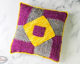 Throw Pillow CROCHET PATTERN | Pillow Cover Pattern | Crochet Pillow Case | Throw Pillow Pattern | Crochet Home Decor