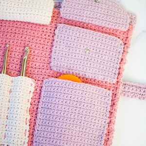 MOTIF DE CROCHET: Porte-crochet Crochet Crochet Case Modèle de cas de crochet Téléchargement instantané image 7