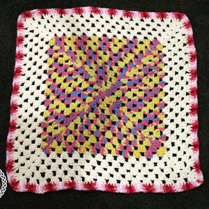 Baby Blanket CROCHET PATTERN | Crochet Granny Square | Crochet Throw Blanket | Crochet Lapghan