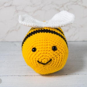 Reversible BEE Amigurumi Plus CROCHET PATTERN to show Happy and Sad Face to Express Emotions image 7