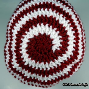 PATTERN Peppermint Slouchy Beanie *crochet