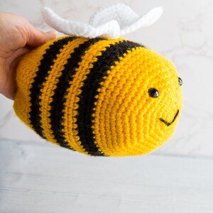 Reversible BEE Amigurumi Plus CROCHET PATTERN to show Happy and Sad Face to Express Emotions image 5