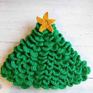 CROCHET Christmas Tree Tissue Box Cover PATTERN for the Holidays, Decor, Gift Gifting Season, Great even for Yarn Storage image 5