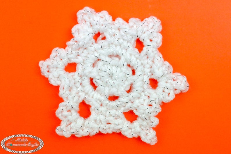 Crochet Pattern: Snowflake image 2