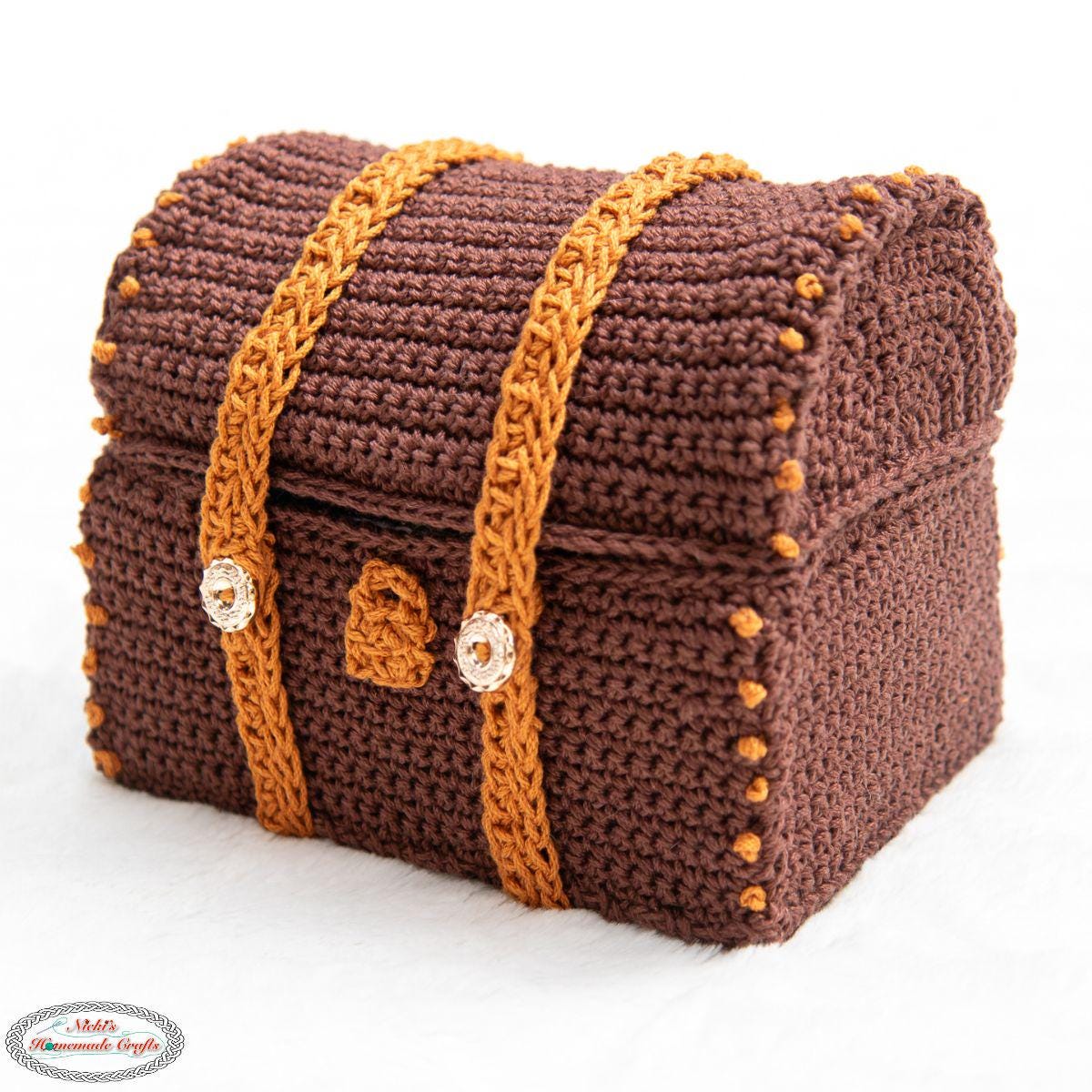 Crochet Pattern: Treasure Chest