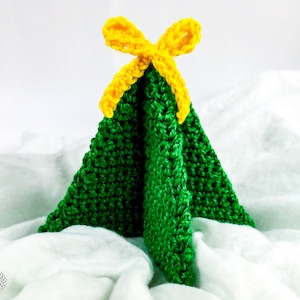 Christmas Tree CROCHET PATTERN Crochet Pine Tree Crochet Christmas Decor Crochet Christmas Ornament image 1